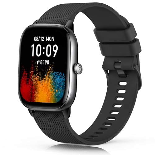 YLK Correa Compatible para Amazfit GTS 2 Mini/4 Mini/Amazfit GTS 4/GTS 3/GTS 2 Mujer Hombre, 20mm Silicona Correa para Amazfit GTS 2 Mini/Amazfit GTS 4/4 Mini