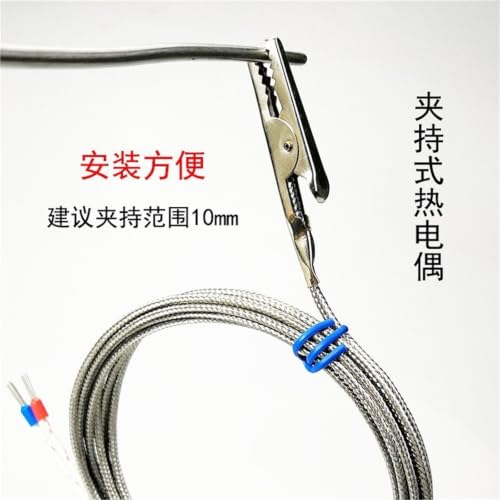 Sonda de sensor de temperatura tipo K con cable de 3 metros de longitud 3