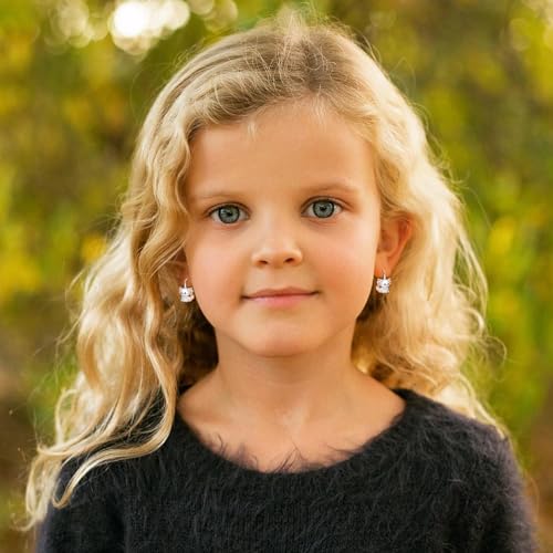 Animal Leverback Hoop Earrings 925 Sterling Silver Axolotl/Cat/Snake/Elephant/Fox Huggie Earrings Hypoallergenic Cute Animal Jewelry Gifts for Women Daughter4