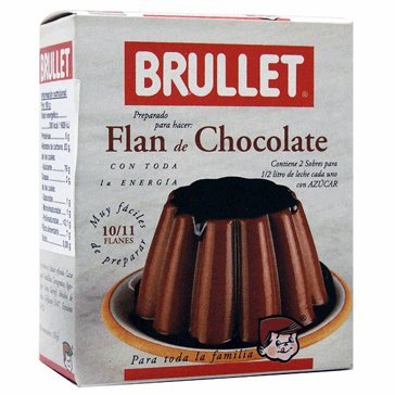 Preparado Para Flan Chocolate 2 sobres Brullet