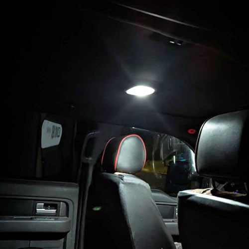 XFLHEHD 10 Piezas Luces LED Interior para Ford Edge 2007-2014 miniatura 6