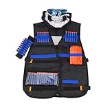 Disfruta de un chaleco resistente y duradero y correas ajustables para niños a partir de 5 años.