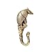 Brass Wall Hook – Detailed Armadillo Design – Handmade Animal-Themed Hook for Coats, Towels, Hats, and Bags – Unique Home Decor Accent
