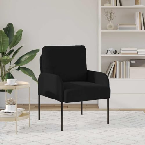 Sillón con cojín tapizado pequeño para salón moderno y funcional 4
