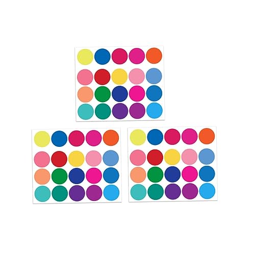 3 Piezas Pegatinas de Pared Coloridas Adhesivos Reutilizables y Removibles para Decoración Infantil Habitación Dormitorio