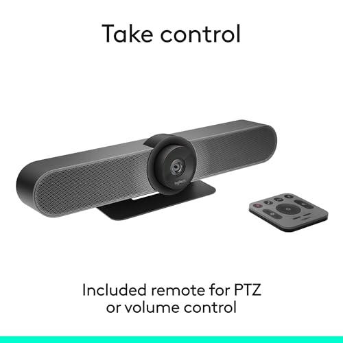 Logitech MeetUp Video Conferencing System 4K 3 Microphones - Black - image 9