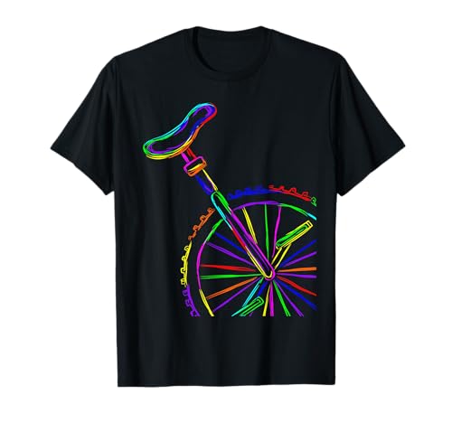 Einradfahrer Einradfahrrad Einrad T-Shirt