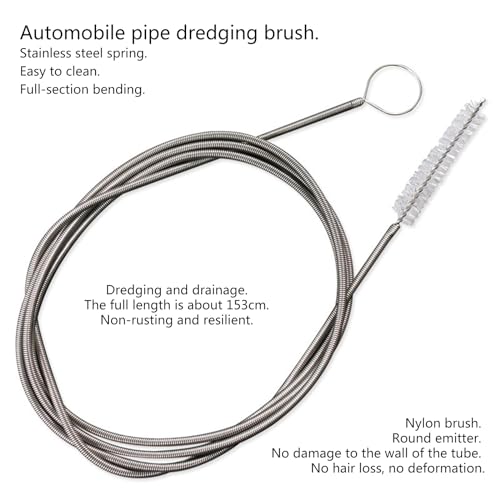 Cepillo flexible extra largo para limpieza de desagües miniatura 3