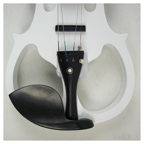 Violon électrique 4/4 pour pratique instrument à cordes noir avec accessoires