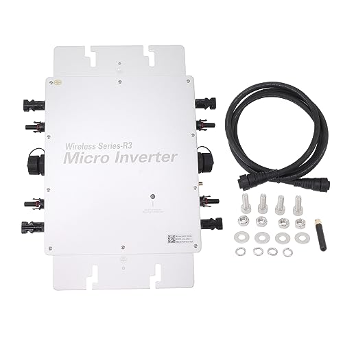 Microinversor de conexión a red 2000W para evitar pérdidas por sombras en paneles solares 6