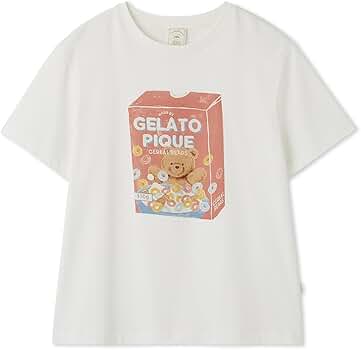 ３時間限定価格　新品タグ付き！　ジェラートピケ シリアルベアTシャツプルオーバー 3時間限定価格 新品タグ付き！ ジェラートピケ シリアルベアT