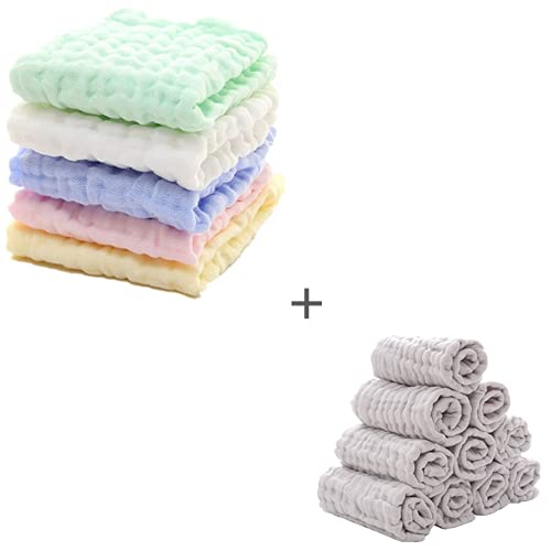 Image of MUKIN Baby Washcloth (15Pack)