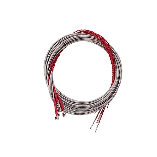 HEMOTON Bass Guitar Strings Heavy Gauge 5 String Bass Metal Strings Bass Replacement Part String Bass U32 Set