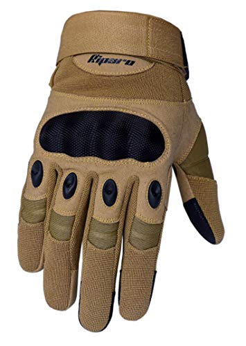 Riparo Tactical Full Finger Fingerless Touchscreen Military Shooting Hunting Rubber Outdoor Gloves