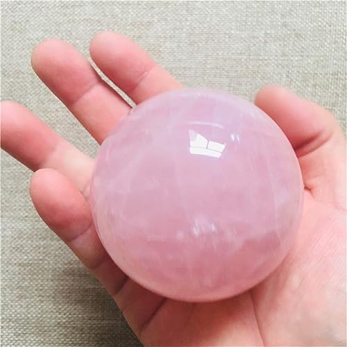 Regalo espiritual con bola de cristal cuarzo rosa mágico de 4cm 3