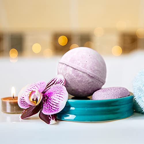 Purple Canyon Lavender Bath Bombs For Women | Relaxing, Natural Bath Bombs | Relaxing Self Care Gift #TOP6