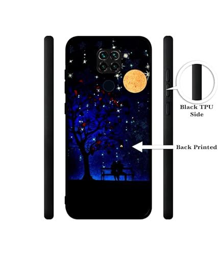 Image of Blue Sky Design Premium 2D Printed Metal Back Case Cover for Mi Redmi Note 9 4G