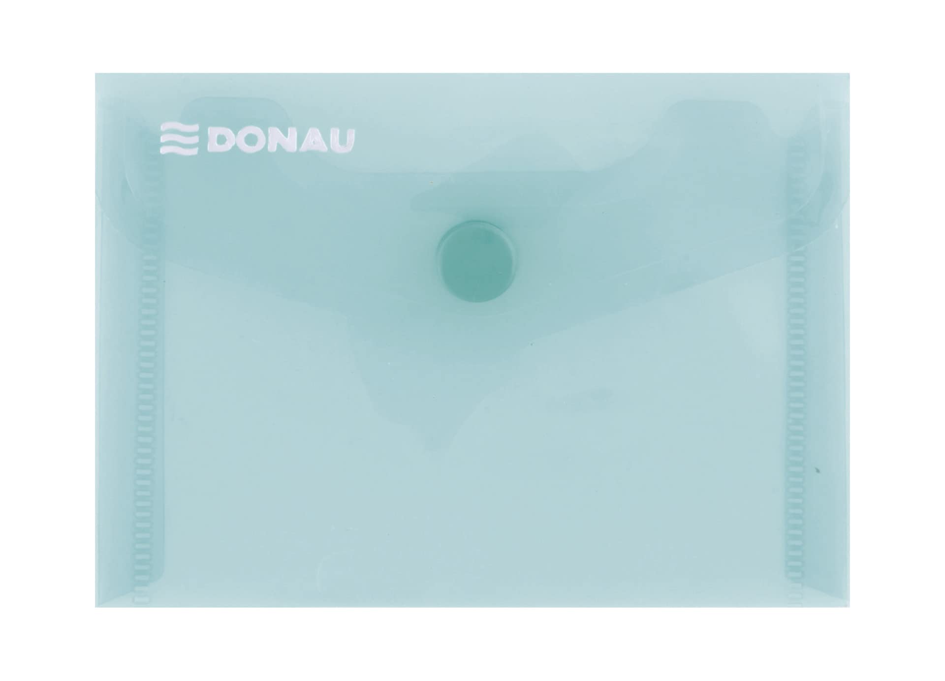 Envelope Wallet DONAU Press Stud PP A7 180 Micron Green/Document Archiving/Type-Envelope/Kind-with Press Stud/Index-N.a. / Material-PP/Colour-Green/Format- / Thickness (mm)-180