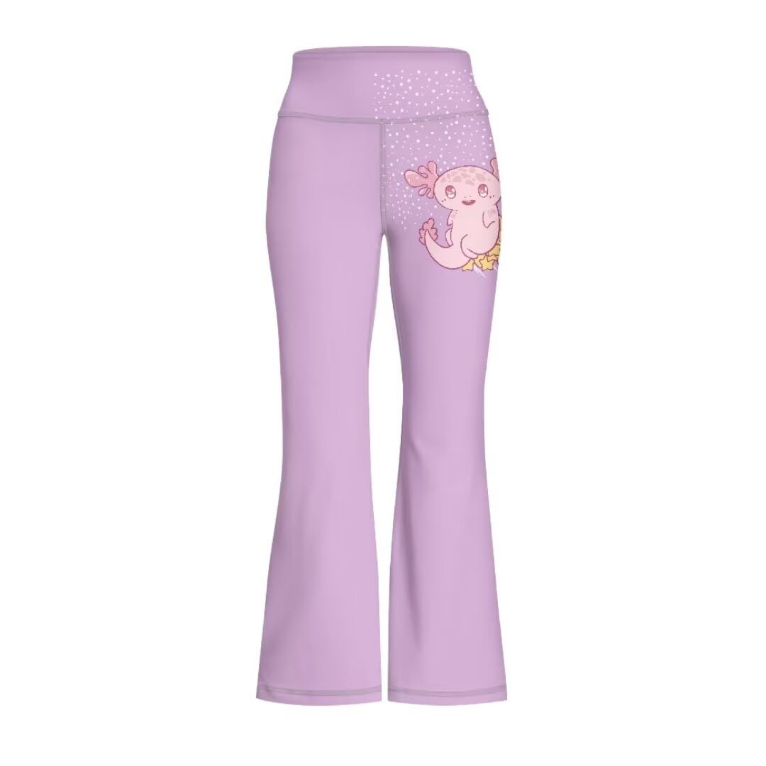 Girls Flare Leggings 5-14T Cute Bell Bottoms for Girl Yoga Pants for Gym