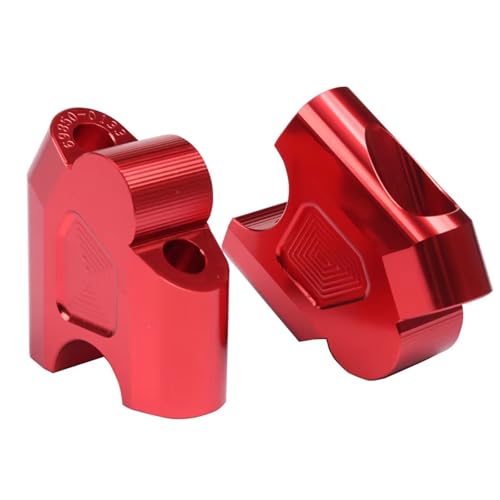 Kompatibel Mit Yamaha Für YBR125 Für YBR250 Für YS150 Für YS250 Motorrad-Lenkererhöhung Zur Erhöhung Der Halterung Lenkerhalterung Klemmversteller Adapter