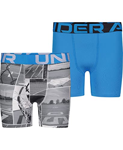 Image of Under Armour Big Boys' 2 Pack Performance Boxer Briefs