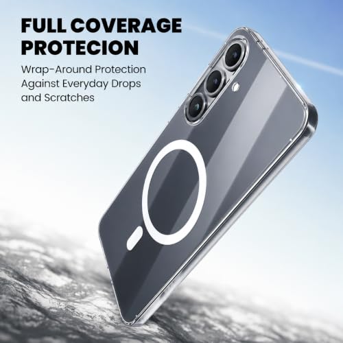 Image of DIZORO Crystal Clear Compatible with S23 Case with Anti-Yellow Anti-Scratch Shockproof Transparent Cover