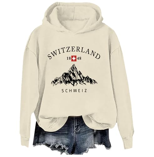 Swiss Travel Sweatshirt Swiss Travel Hoodie Switzerland Vacations Long Sleeve for women men