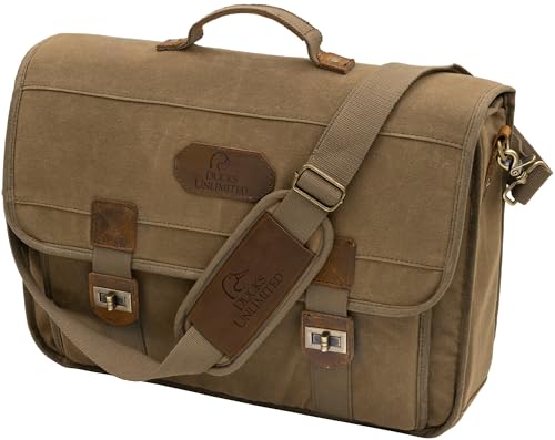 ALPS OutdoorZ Endeavor Canvas Briefcase, Coyote Brown
