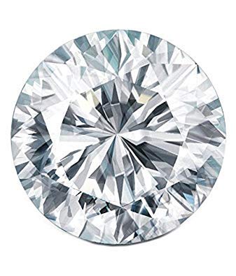 White Hills Stone Mind Blowing Cut 5.75 Carat White Zircon By Lab Certified