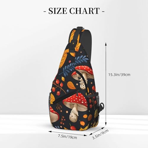 Bolso cruzado unisex deportivo ligero para viaje ajustable miniatura 3
