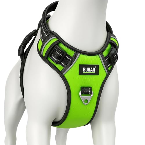 Image of Buraq Pets No Pull Dog Harness | Soft Padded for Small to Large Dogs