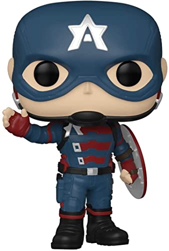 Funko Pop! Marvel: The Falcon & Winter Soldier - Captain America - John F. Walker - The Falcon And The Winter Soldier - Figura de Vinilo Coleccionable - Idea de Regalo- Mercancia Oficial - TV Fans