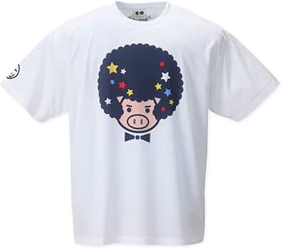 豊天 背中で語る美豚DRYハニカムメッシュ半袖Tシャツ+ハーフパンツ hfx5 大きいサイズ 背中で語る美豚DRYハニカムメッシュ半袖Tシャツ+