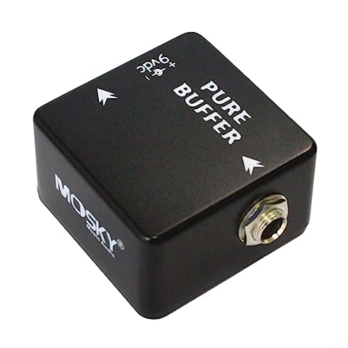 Mosky Pédales d’effet de guitare entièrement en métal pour guitare basse - Les Beatles, Paul McCartney, John Lennon, RIngo Starr, George Harrison Mosky Pédales d'effet de guitare entièrement en métal pour guitare basse – Image 3
