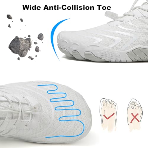 Hike Barefoot Shoes for Women Men Non-Slip Healthy Grounded Footwear for Women Men Breathable Fashion Trail Rnning Shoes Womens Mens Wide Toe Zero Drop Shoes Footwear4