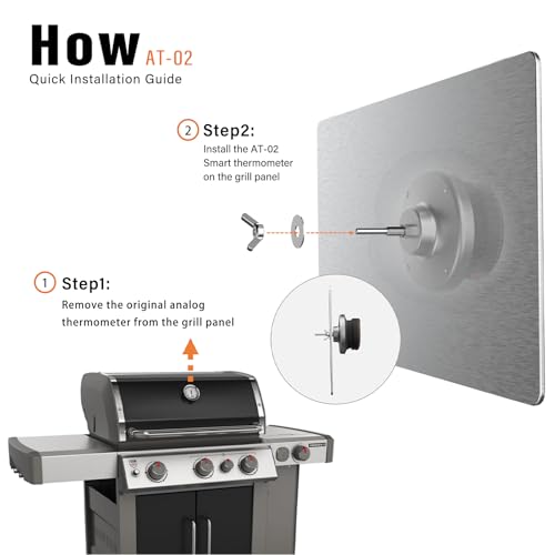 Image of BBQ Grill Base for AT-02 Bluetooth Meat Thermometer
