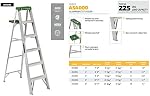 Louisville Ladder AS4006 225-Pound Classe de service Échelle en aluminium, 6-Foot
