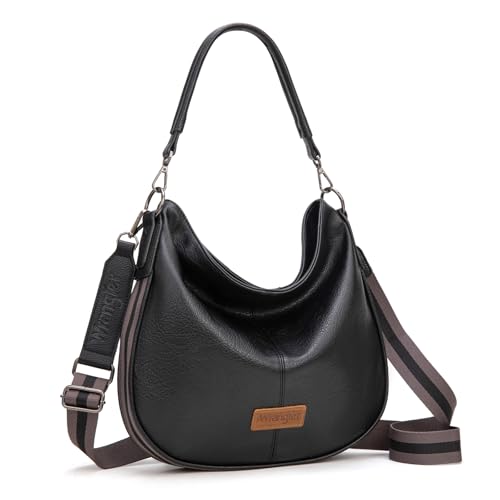 Image of Wrangler Hobo Bags Crossbody Bag for Women Shoulder Purse Handbags with Adjustable Strap