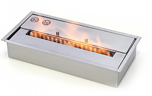 Bruciatore inseribile con serbatoio del troppo pieno - "F9011-2.0L" - 2.0 L - 32x17,5x6,5cm.