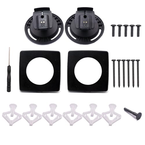 1 Pair of Black Ceiling Bracket for Bose OmniJewel Lifestyle 650 Home Entertainment System, Speakers Ceiling Bracket Replacement 2 41zwTSwR8NL