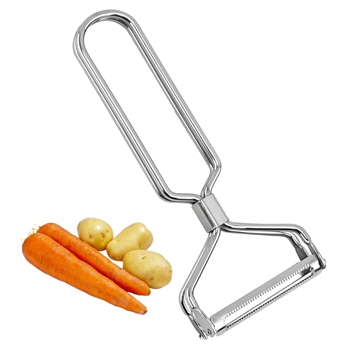 SoKalChw Vegetable peeler for kitchen gadgets, Double sided 2-in1, y shaped potato peelers(550191)