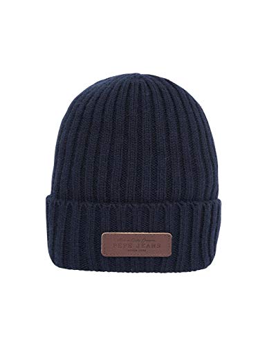Bonnet Pepe Jeans New Ural Hat Marino - Bleu - bleu, U EU