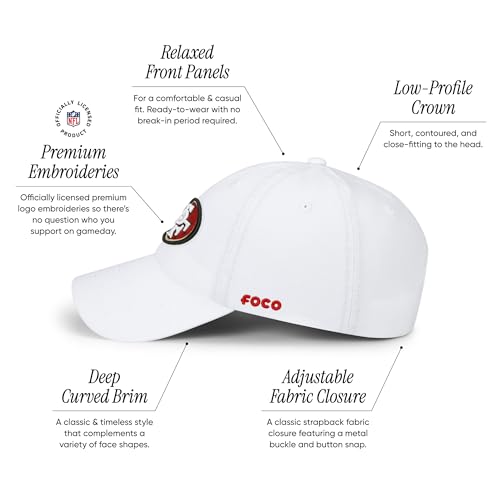 Image of FOCO NFL Mens NFL Team Logo Casual Hat Caps