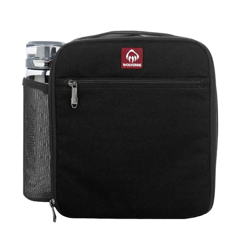 WOLVERINE Insulated Lunch Box - Black Large