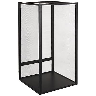 Zoo Med ReptiBreeze Open Air Screen Cage, Medium, 16 x 16 x 30-Inches