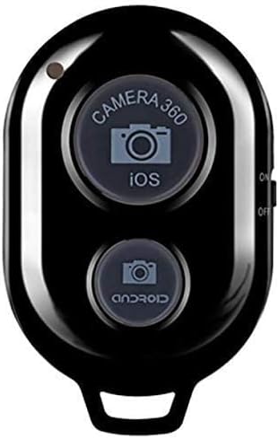 Wireless Bluetooth Remote Button Shutter Remote Controller for Click Selfies Light Weighted Compatible with All Camaras and Android Devices (BTRemote-02)
