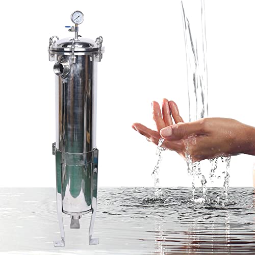 2 Inch NPT Bag Filter Housing 304 Stainless Steel #2 Bag Water Filter Purification Equitment with Mesh