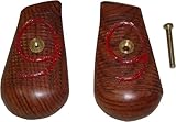 Warreplica Mauser C96 Griffschalen „Rote 9“ Authentische Holzgriffe für M1916 Broomhandle Premium WalnussHolz Reproduktion für 9mm C96 Pistole Historisches Deutsches MilitärZubehör