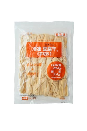 [冷凍] 優食 冷凍豆腐干(平切り) 500g×2pc