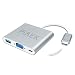USB Type C to VGA Adapter - Multiport USB3.0 Hub Type-C Female with Charging & Video Converter for Apple MacBook,ChromeBook Pixel Projector TV and More Type-c Devices